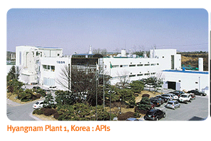 Hyangnam Plant 1, Korea : APIs
