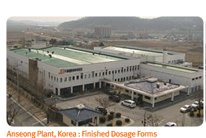 Anseong Plant, Korea : Finished Dosage Forms